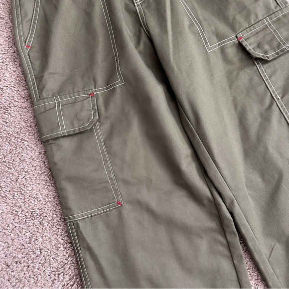 True Religion Military Single Needle Cargo Pant Kalamata Olive Womens 27 - Picture 9 of 15